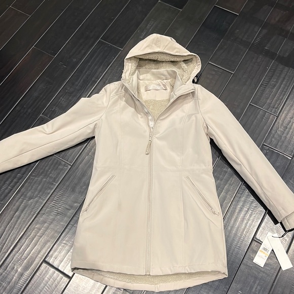 NWT Calvin Klein, warm, long, waterproof jacket - Picture 2 of 7